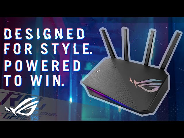 Styled for today with Strix GS-AX5400 | ROG
