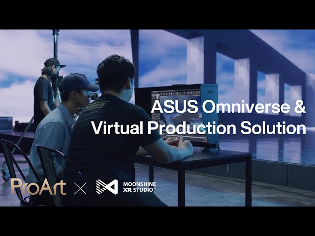 Create with ASUS ProArt – NVIDIA Omniverse & Virtual Production | MoonShine